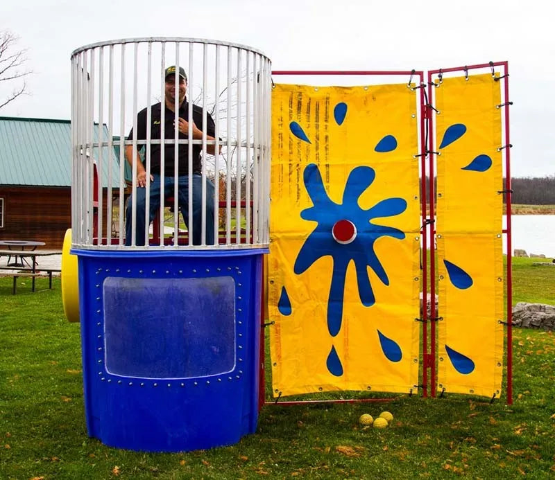 Interactive Water Dunk Tank Games Fun