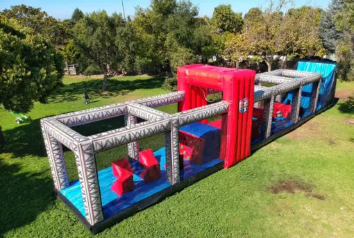 Inflatable Obstacle Course for Ninja Warrior Challenge
