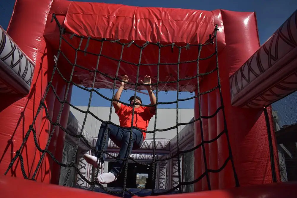 Inflatable Obstacle Course for Ninja Warrior Challenge