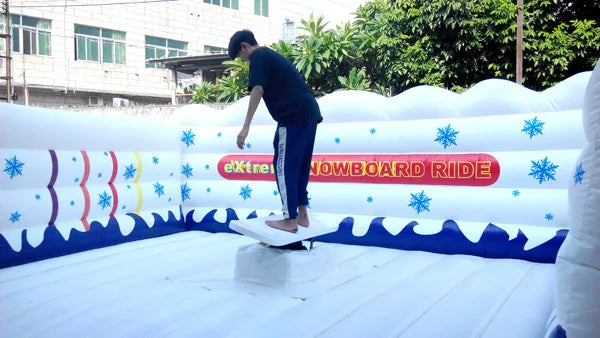Inflatable Mechanical Snowboard Ride Game