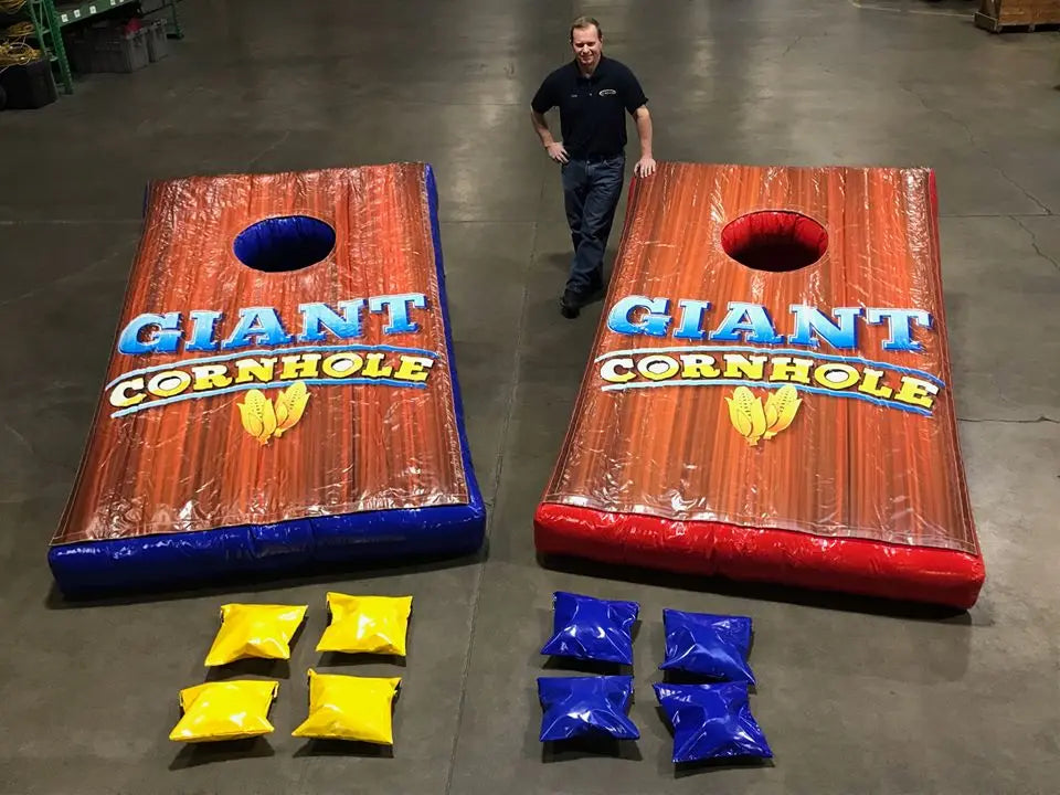 Giant Inflatable Cornhole Party Game Fun