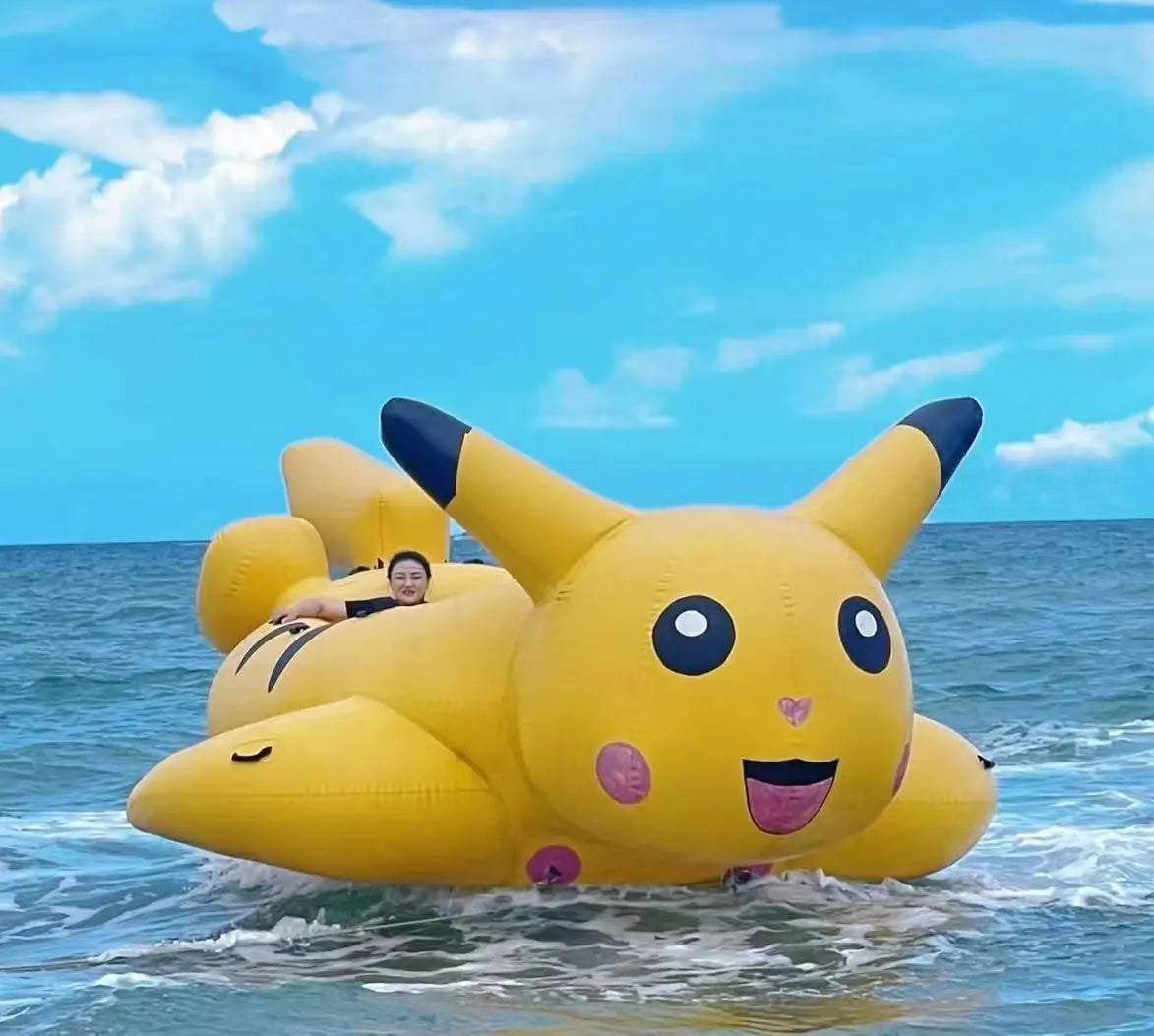 Towable Inflatable Disco Boat Water Toy