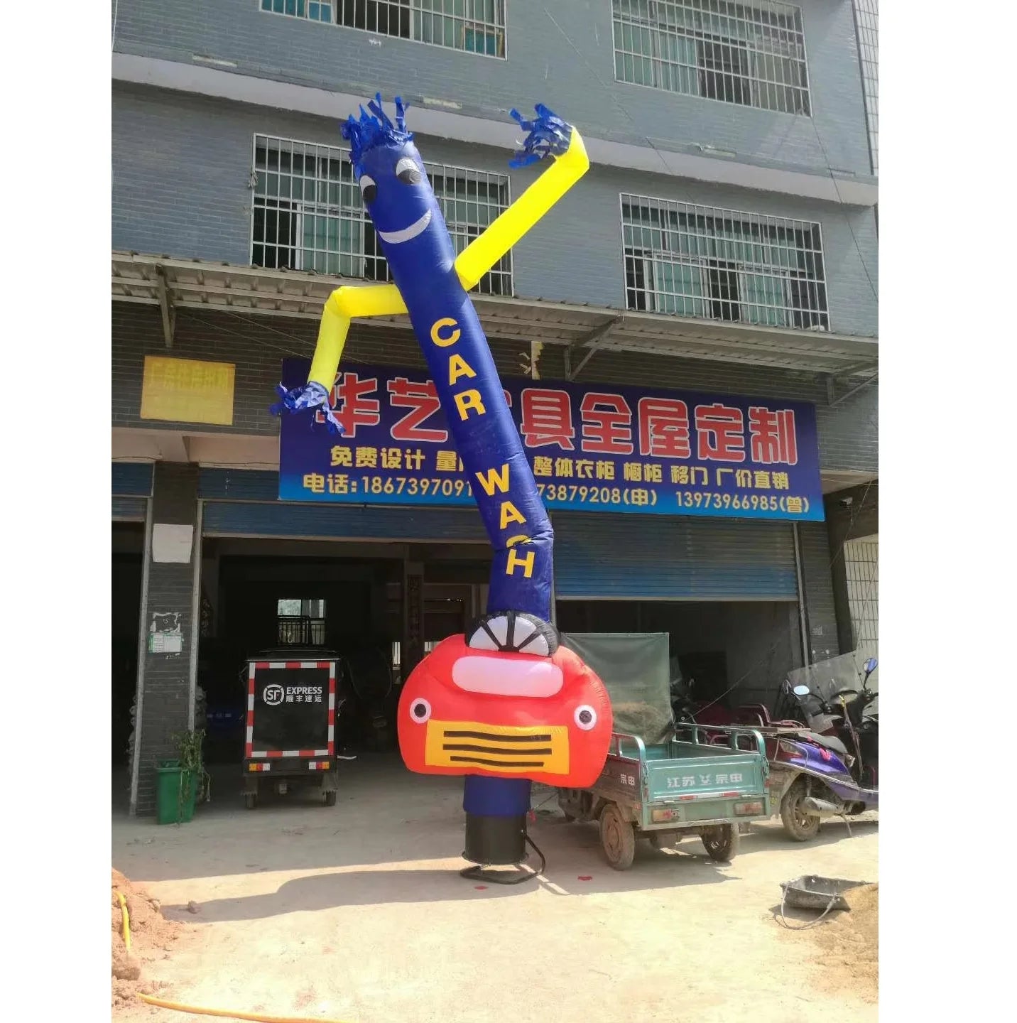 Outdoor Inflatable Wave Man for Advertising