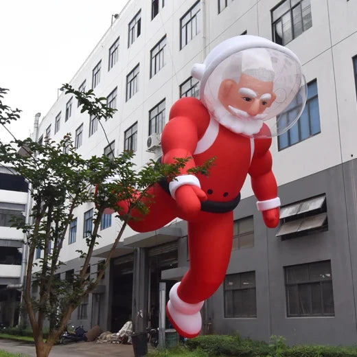 Custom Inflatable Cartoon Santa Decoration