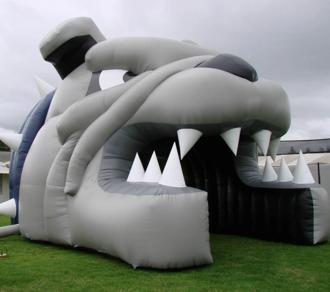 Custom Inflatable Bulldog Tunnel Team Entrance