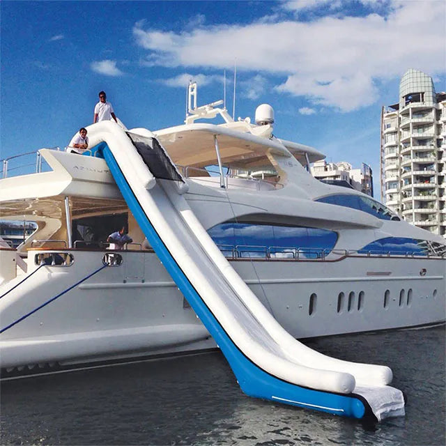 Customized Inflatable Yacht Water Slide
