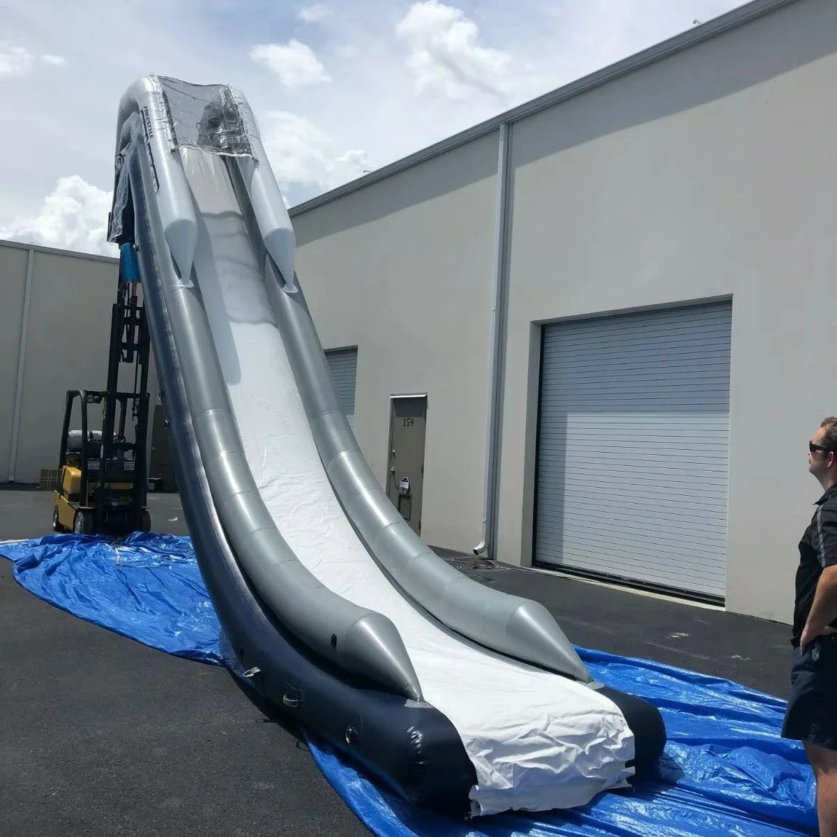 Durable Inflatable Yacht Slide for Pool