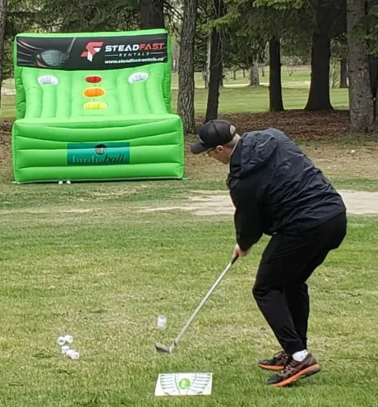 Inflatable Skee Target Game with Easy Setup