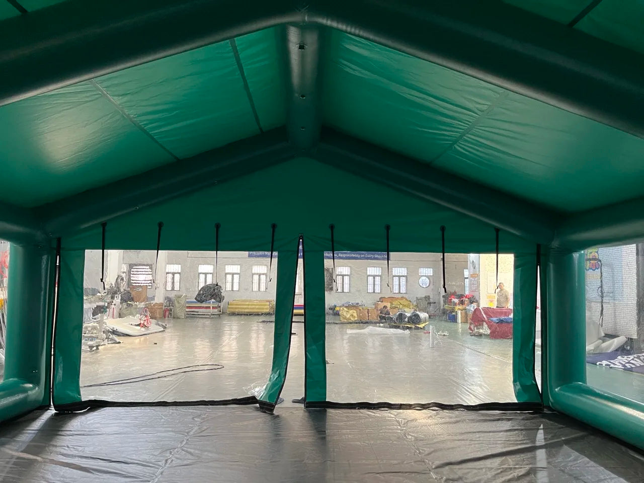 Portable Inflatable Car Tent PVC Shelter 21.5 FT