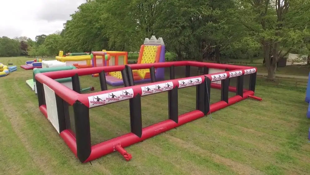 Inflatable Dodgeball Arena for Outdoor Entertainment