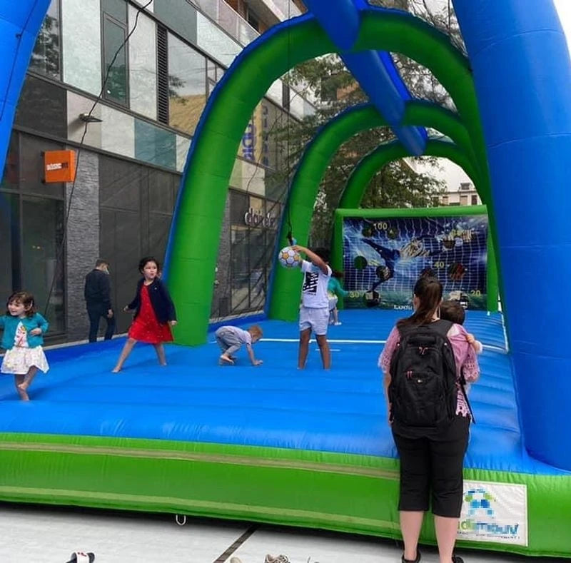 Inflatable Multi Sports Acrobatic Arena Interactive Game Fun