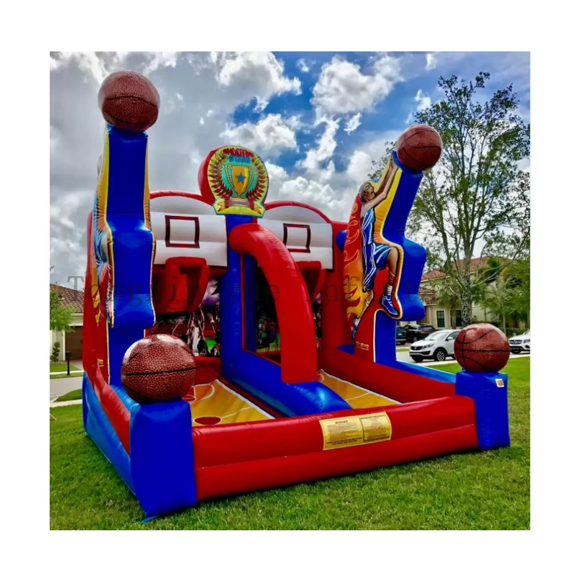 Aufblasbares Basketballspiel Hoop Mania für Partys