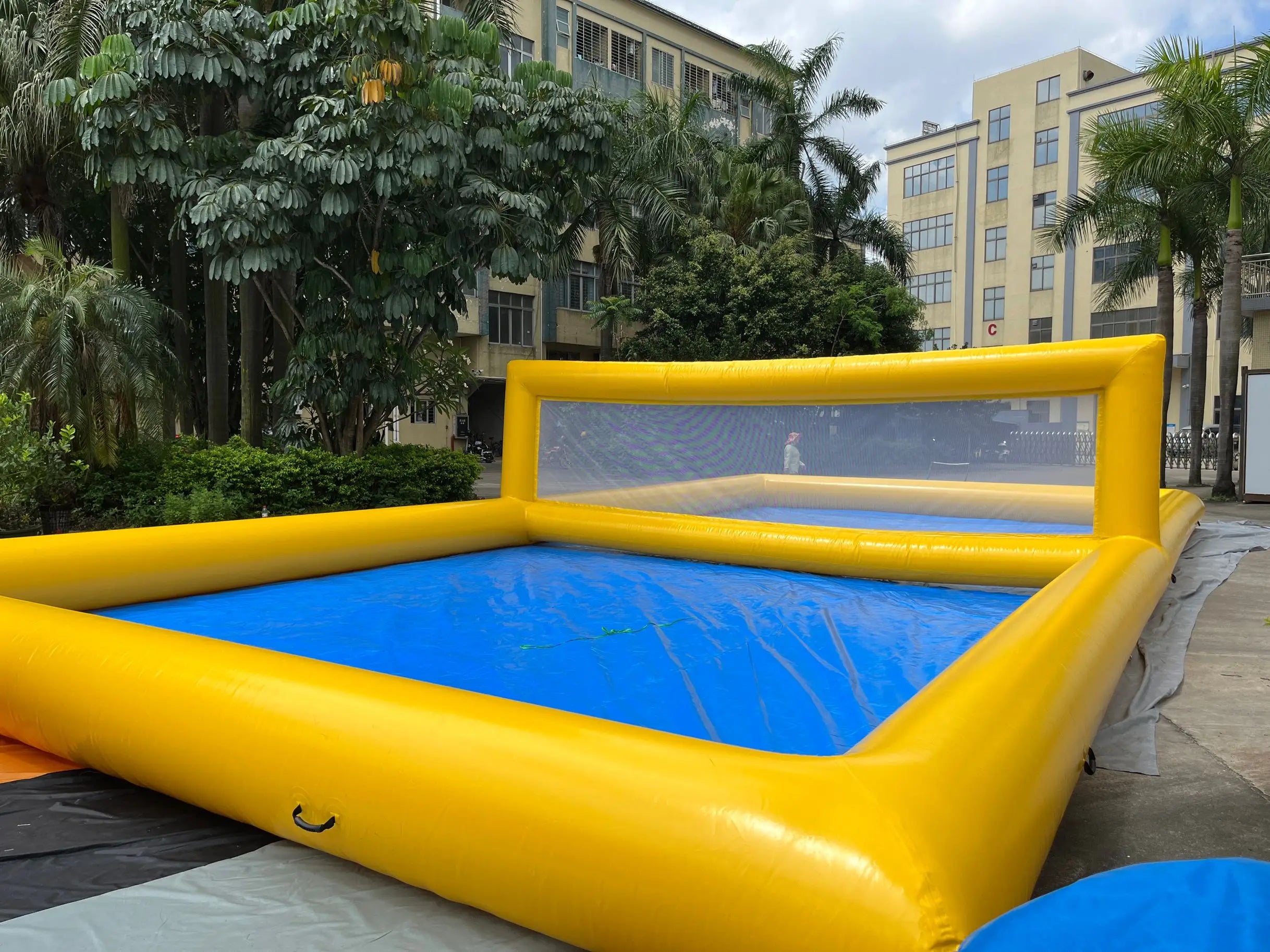 Giant Inflatable Volleyball Pool for Adults