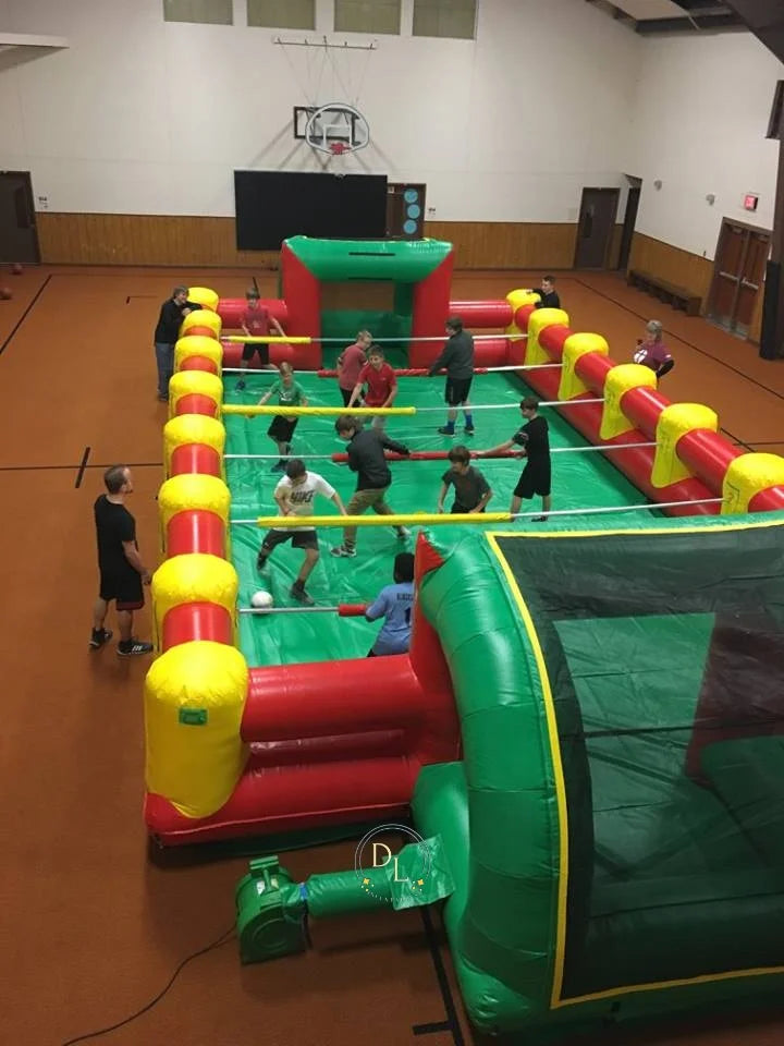 Inflatable Multi Sports Acrobatic Arena Interactive Game Fun
