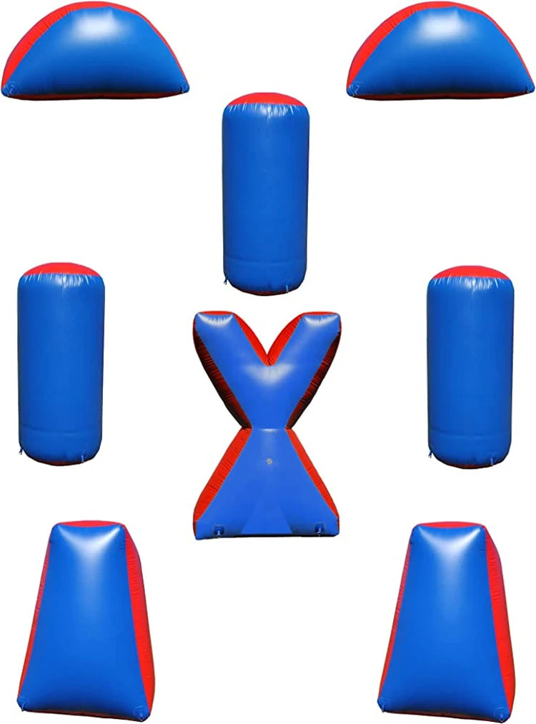 Inflatable Interactive Archery Game Commercial PVC Team Battle 8 PCS