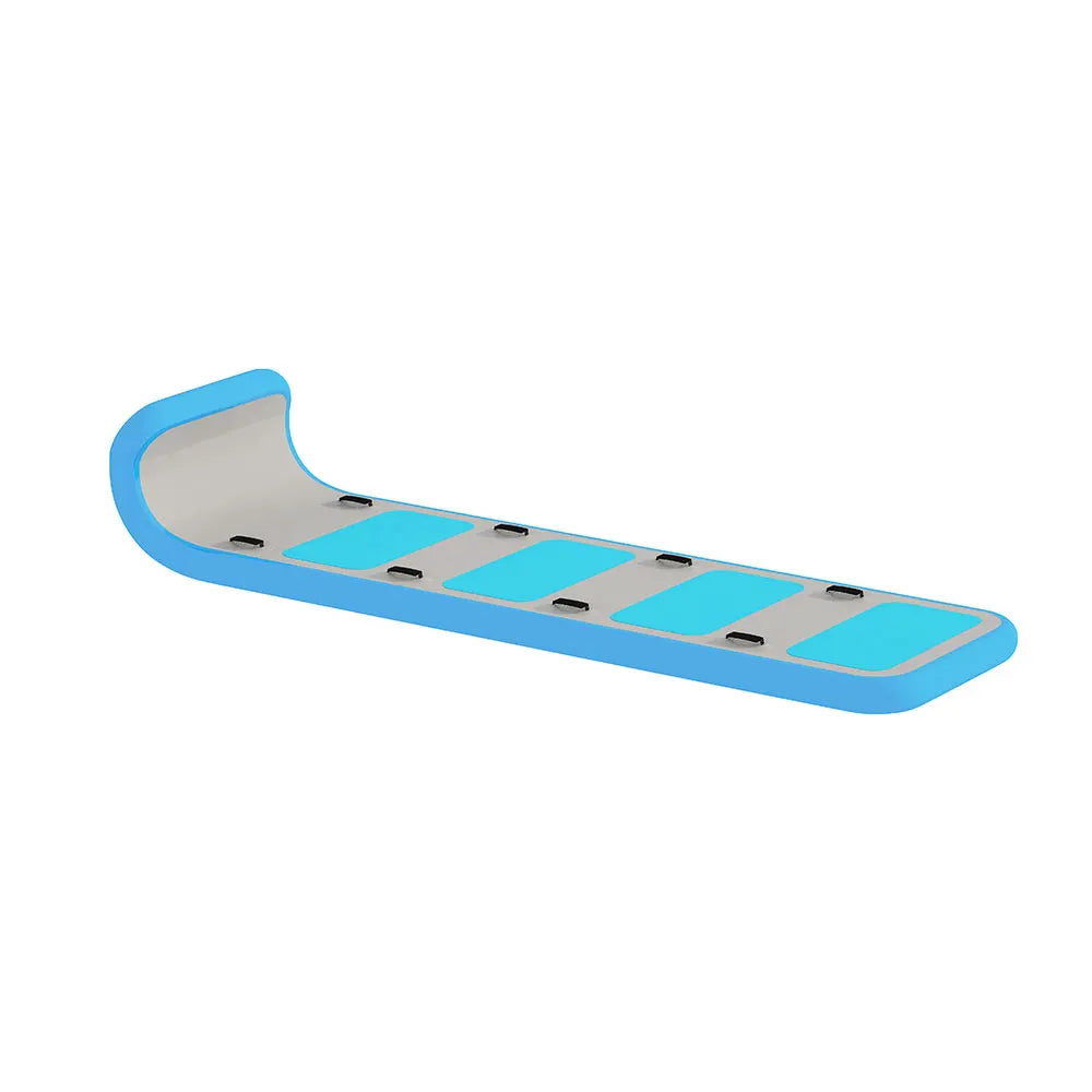 Inflatable Toboggan Slide Durable Snow Tube for Outdoor Fun