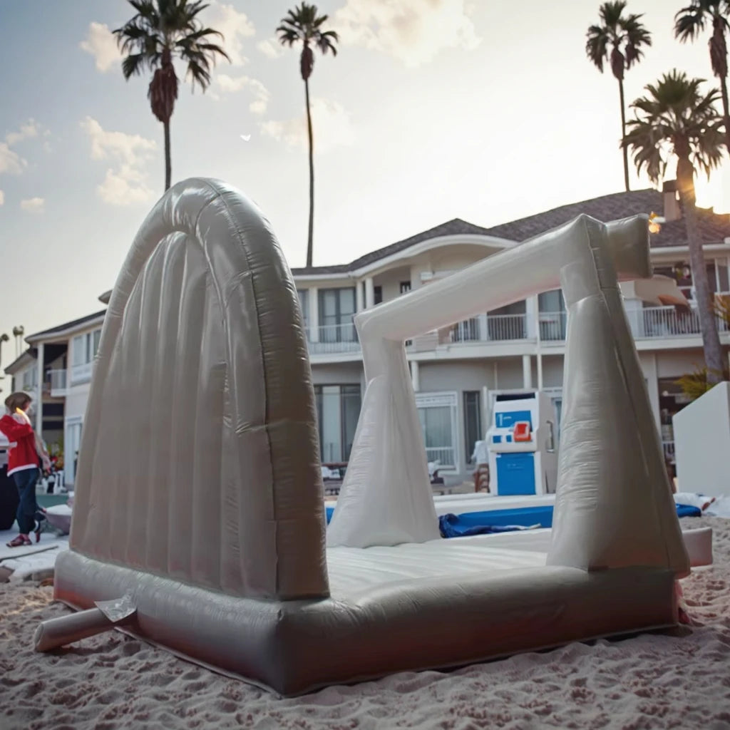 Aufblasbare Hochzeits-Hüpfburg-Fotokabine