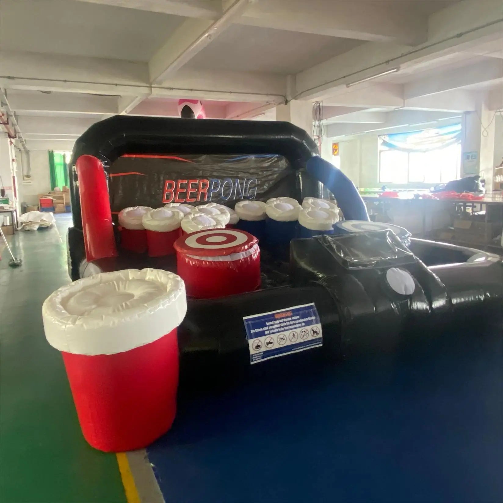 Inflatable Beer Pong Competitive Game 14 FT PVC Arena