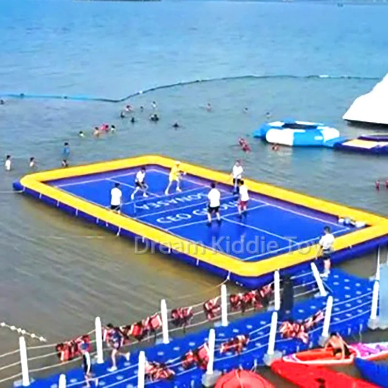 Inflatable Pickleball Court Floating Water Platform