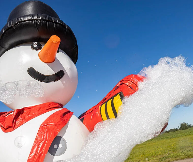 Customized Inflatable Bubble Snowman Seasonal Rental