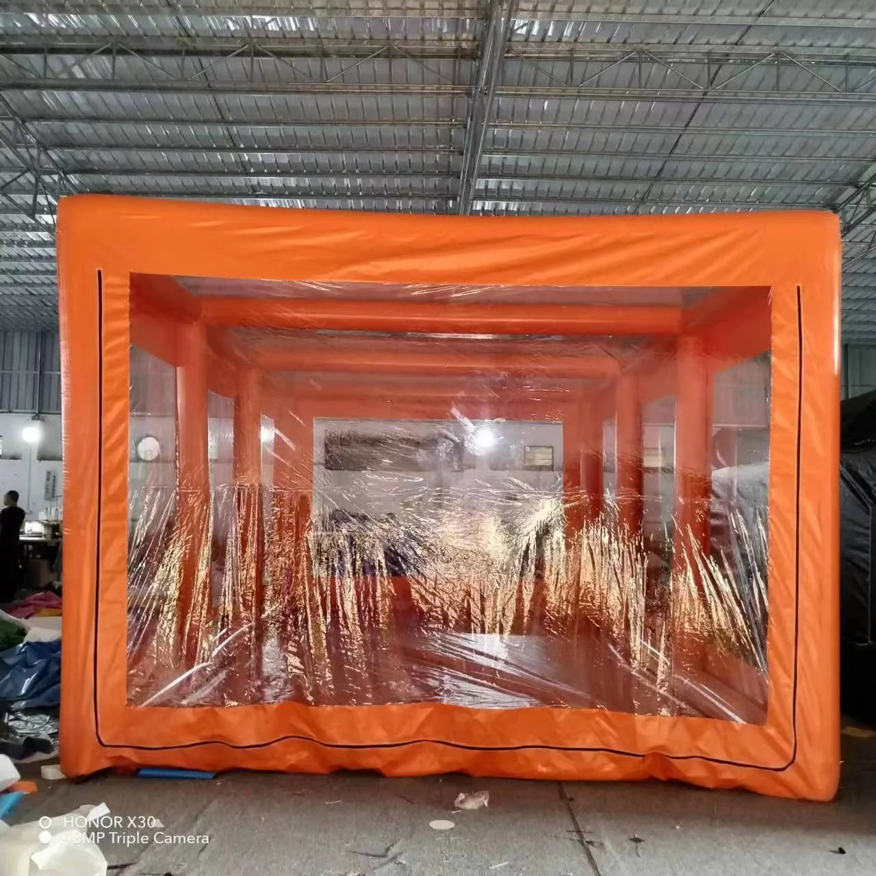 Transparent Inflatable Car Garage Show Tent