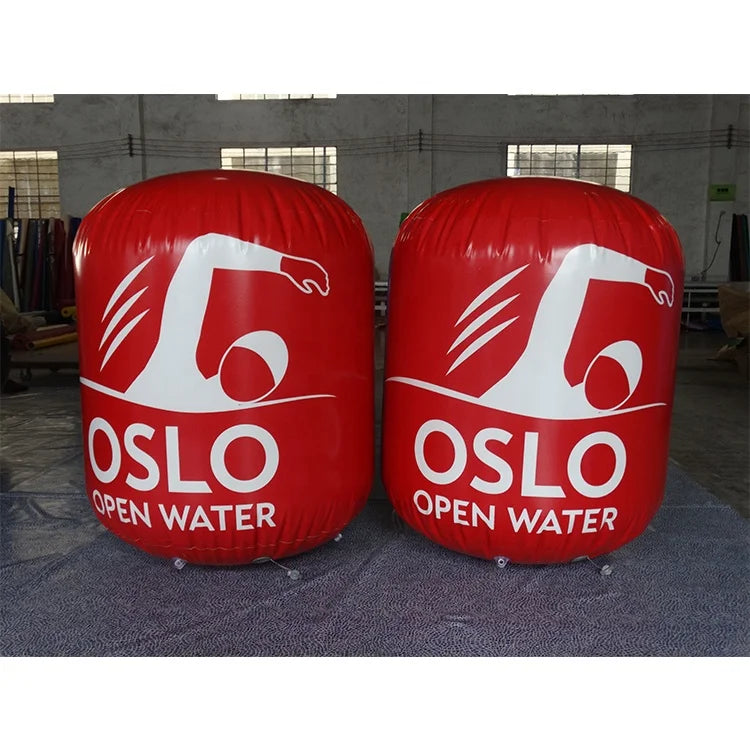 Inflatable Floating Buoy Advertising Pillar