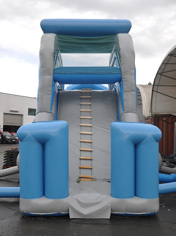 Inflatable Snow Slide Portable Tubing Lane Outdoor Fun