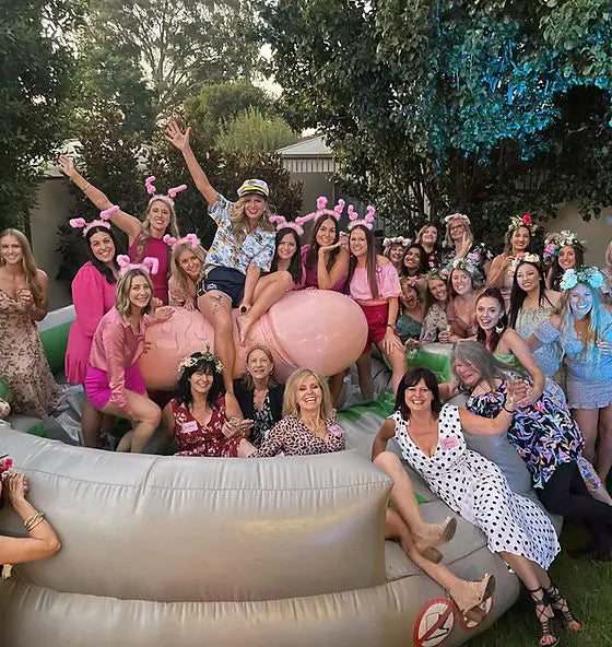 Inflatable Mechanical Rodeo Penis for Adults