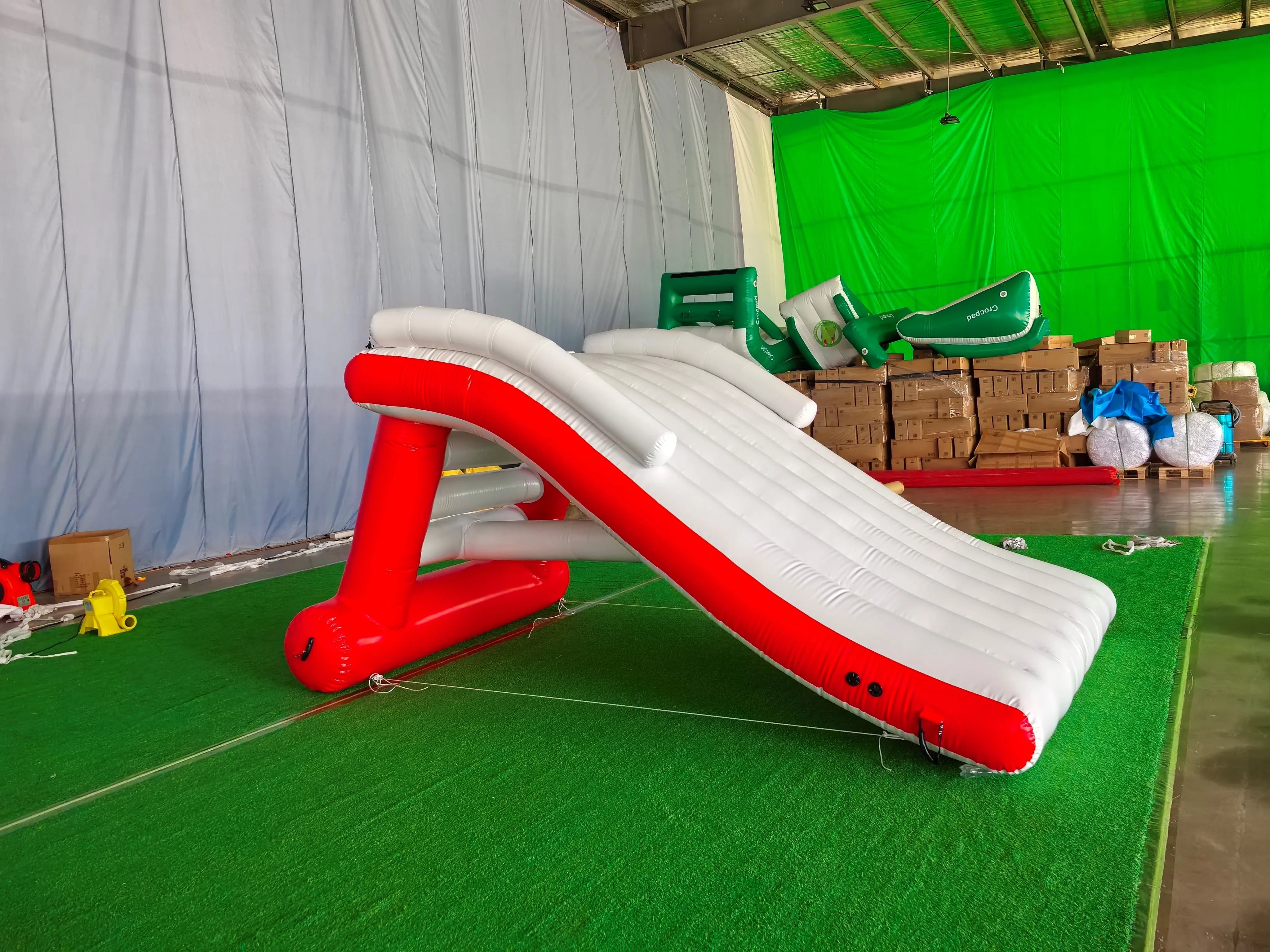 Inflatable Water Slide Pool Float PVC Commercial Outdoor