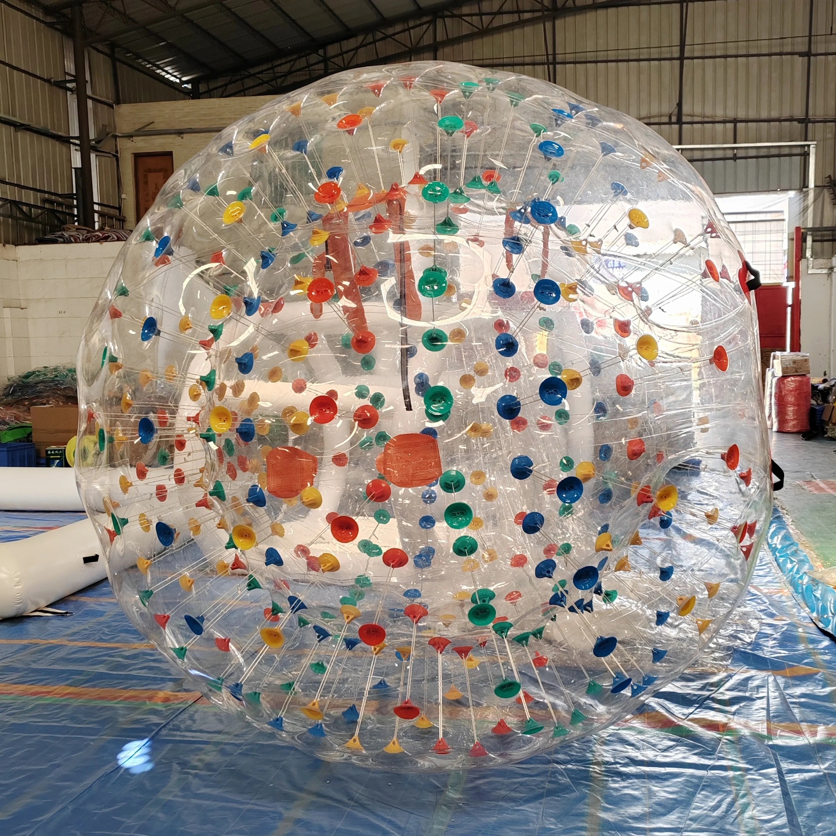 Aufblasbarer PVC-Zorbball zum Gehen mit menschlichen Hamstern