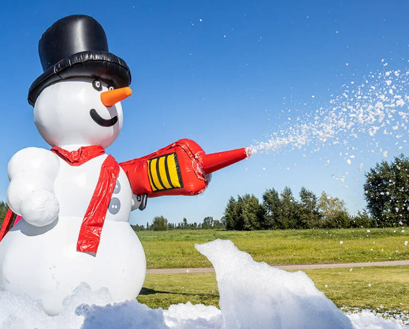 Customized Inflatable Bubble Snowman Seasonal Rental