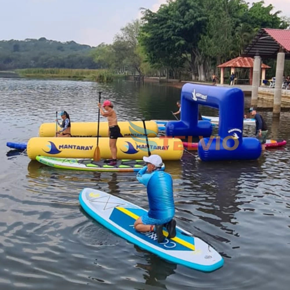Inflatable Arch Floating Waterproof Start Finish Swimathon Entrance