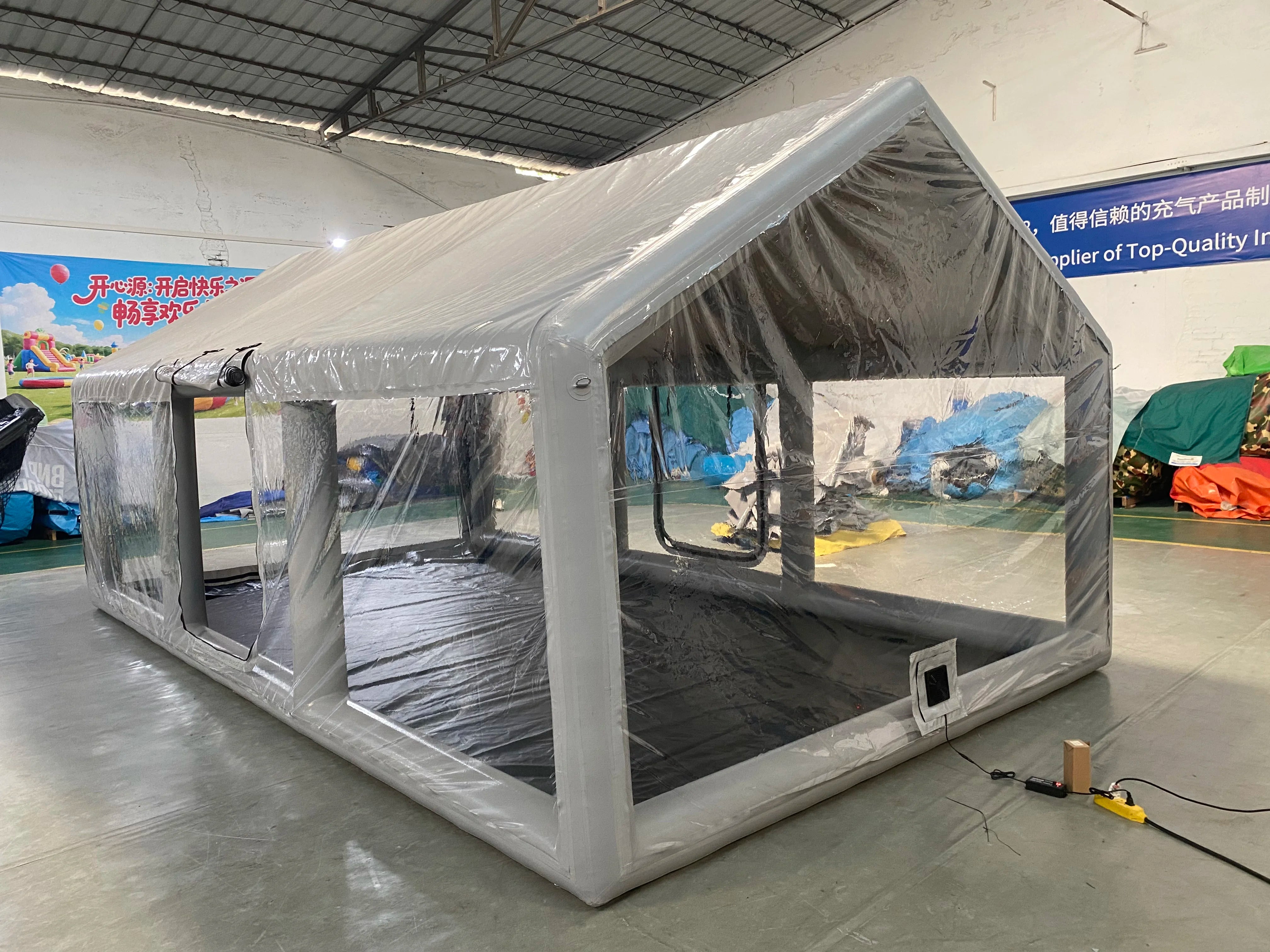 Inflatable Garage Car Tent PVC Tarpaulin 19.5 FT