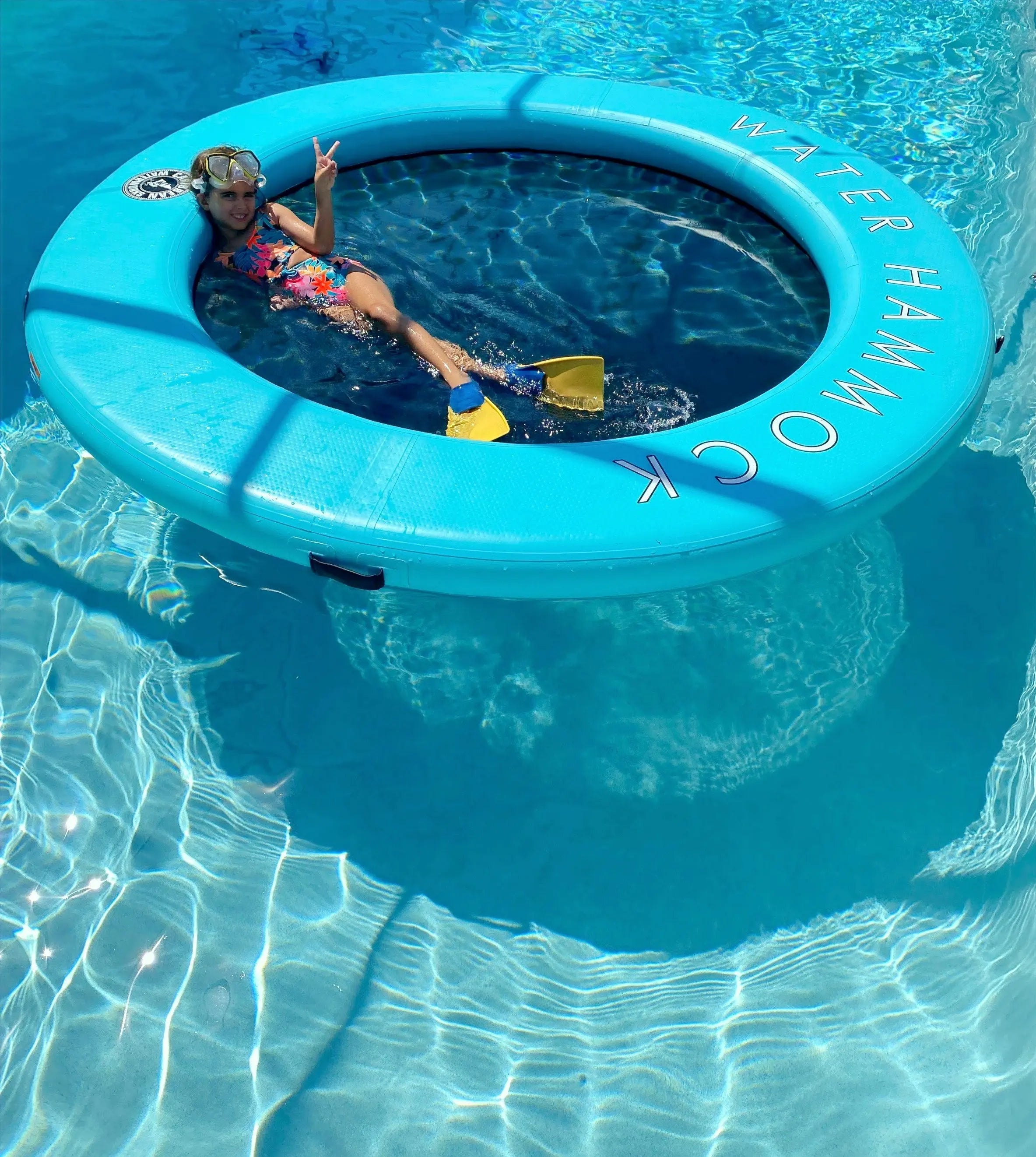 Customized Portable Floating Water Hammock Lounger
