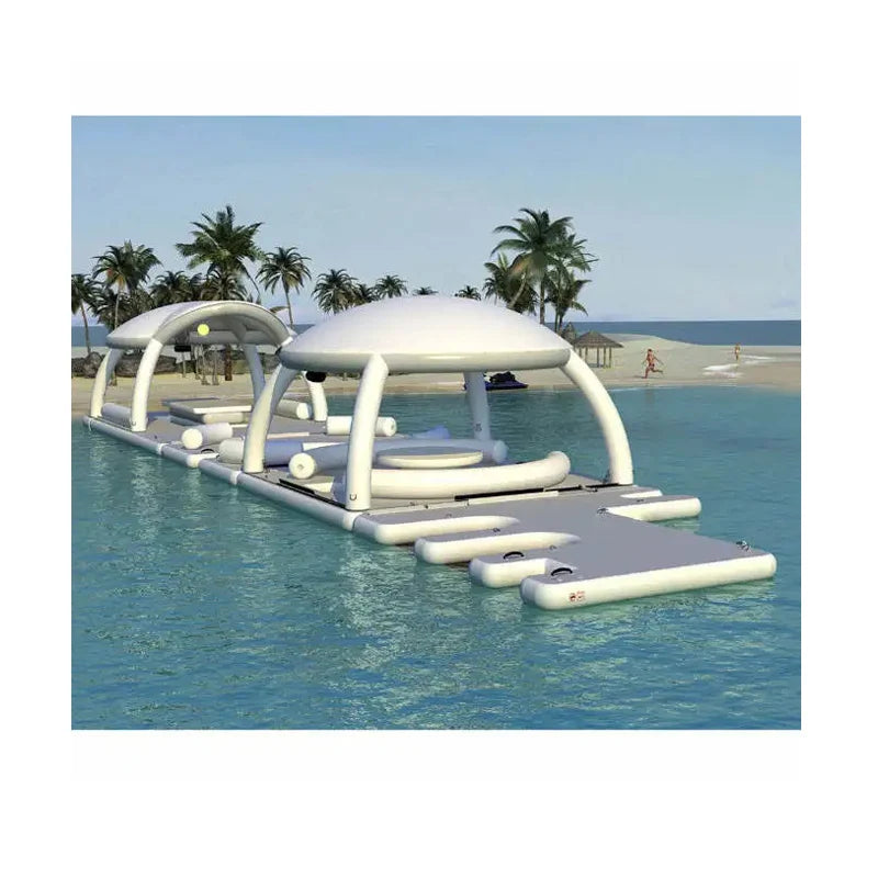 Inflatable Floating Tent Platform for Resort