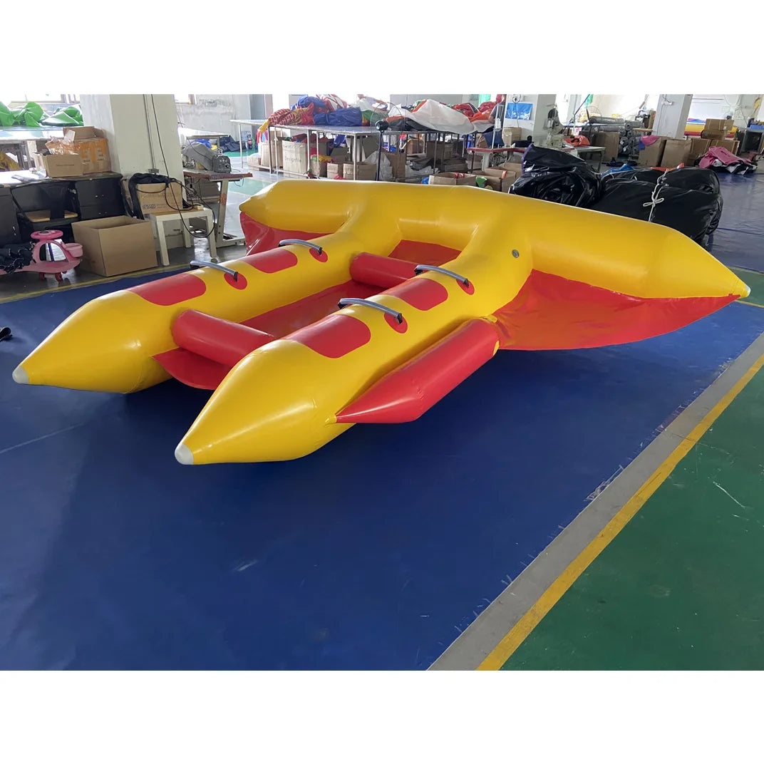 Inflatable Flying Fish Banana Boat Towable 4 Seat