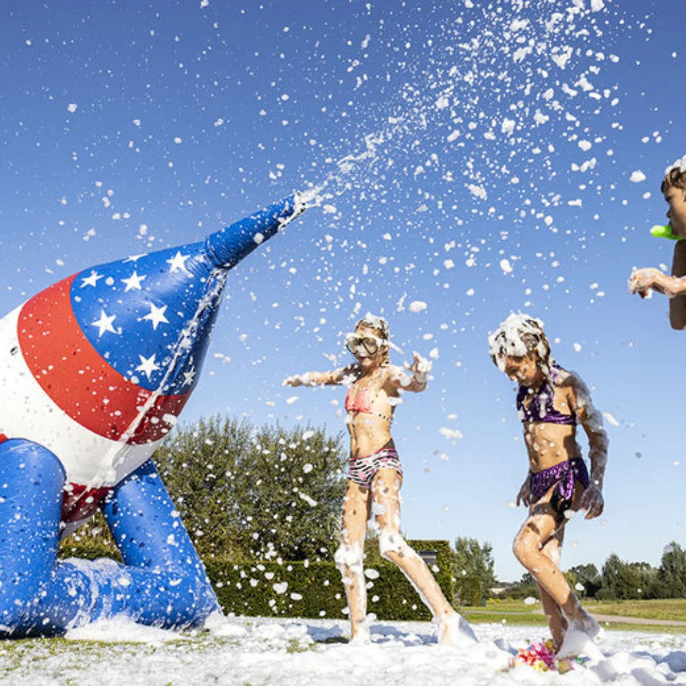 Outdoor Inflatable Bubble Cannon for Kids