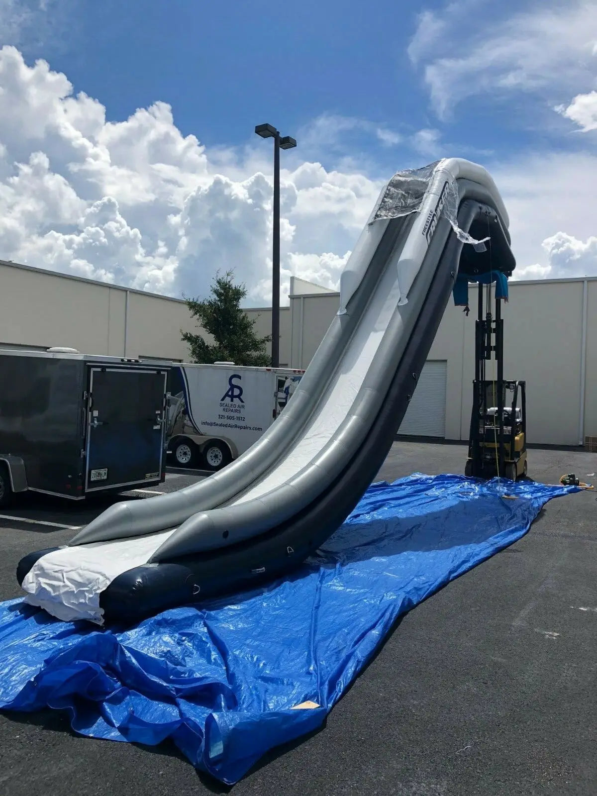 Durable Inflatable Yacht Slide for Pool