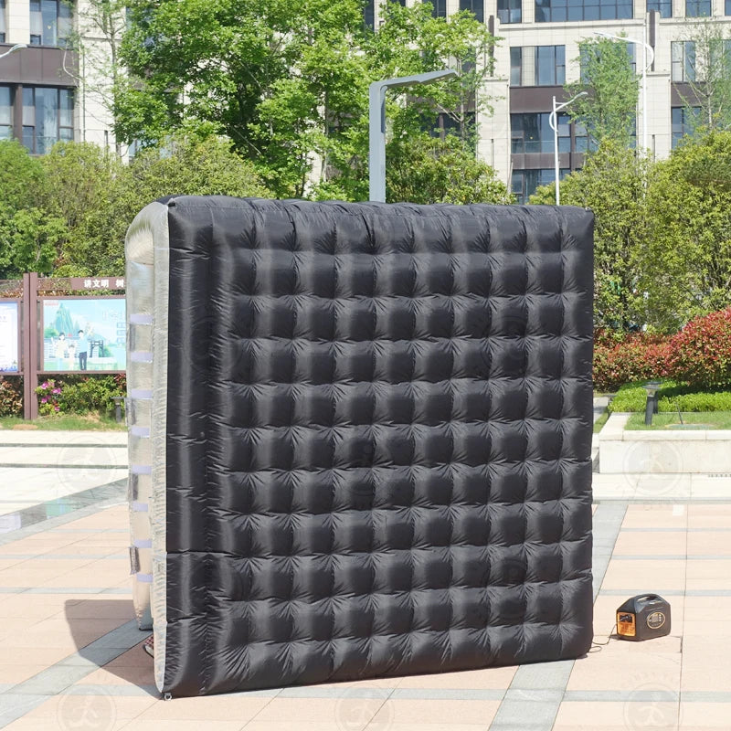 Cabina de fotos LED inflable para eventos