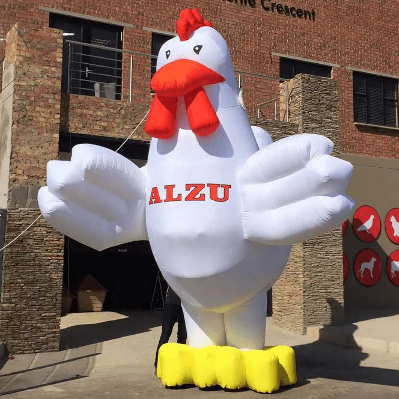 Giant Inflatable Chicken Mascot for Promotions