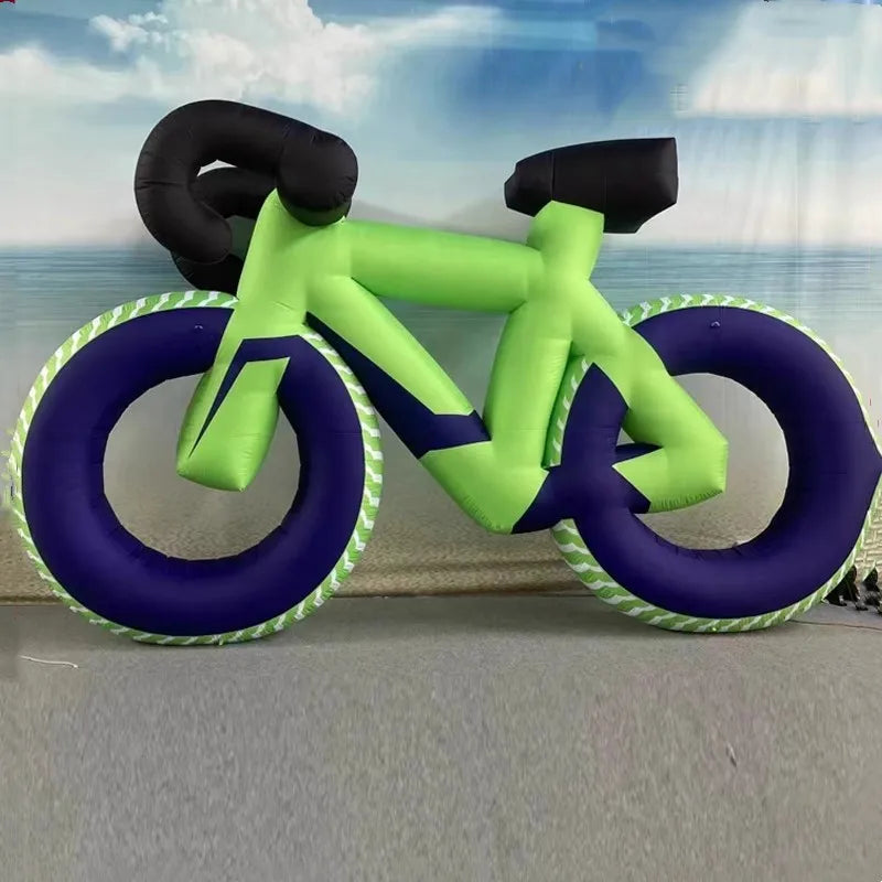 Custom Inflatable Bicycle for Promotional Advertising