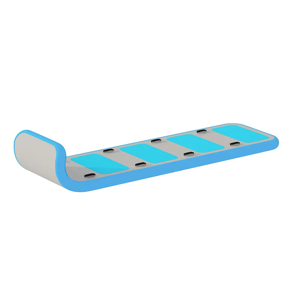 Inflatable Toboggan Slide Durable Snow Tube for Outdoor Fun