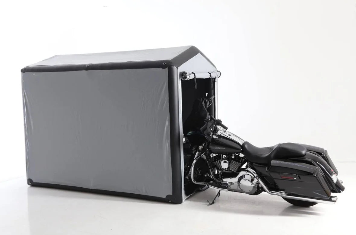 Heavy-Duty Inflatable Motorcycle Tent Waterproof Cover