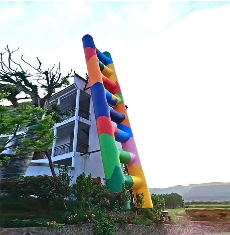 Colorful Outdoor Inflatable Ladder Decoration