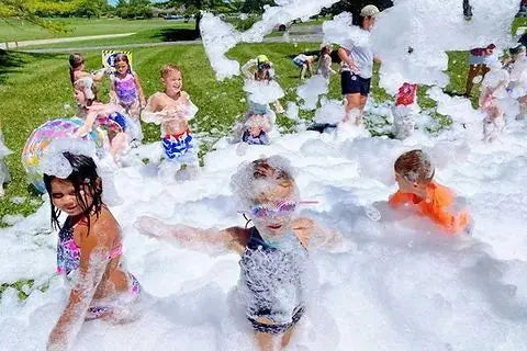 Bubble Cannon Inflatable Foam Pit Machine