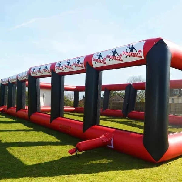 Inflatable Dodgeball Arena for Outdoor Entertainment