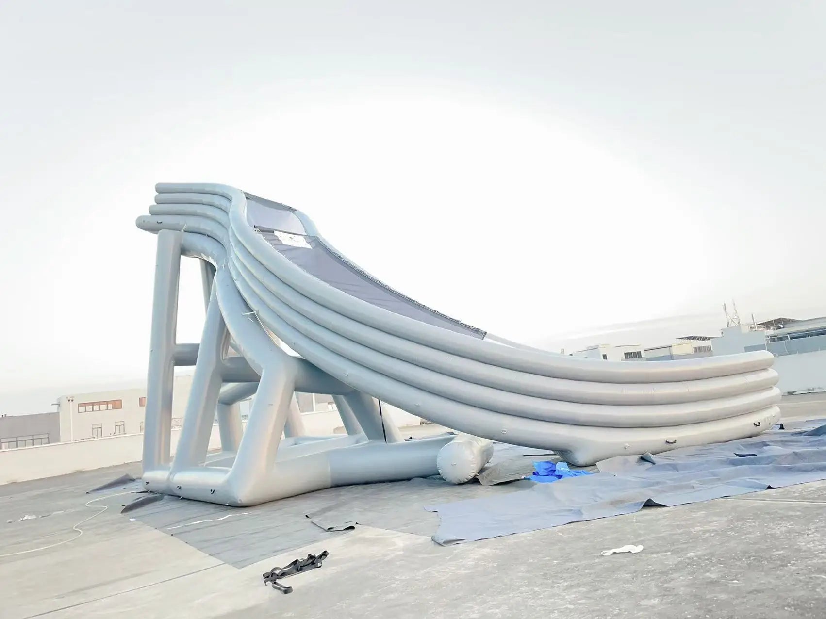 Large Inflatable Yacht Slide for Entertainment