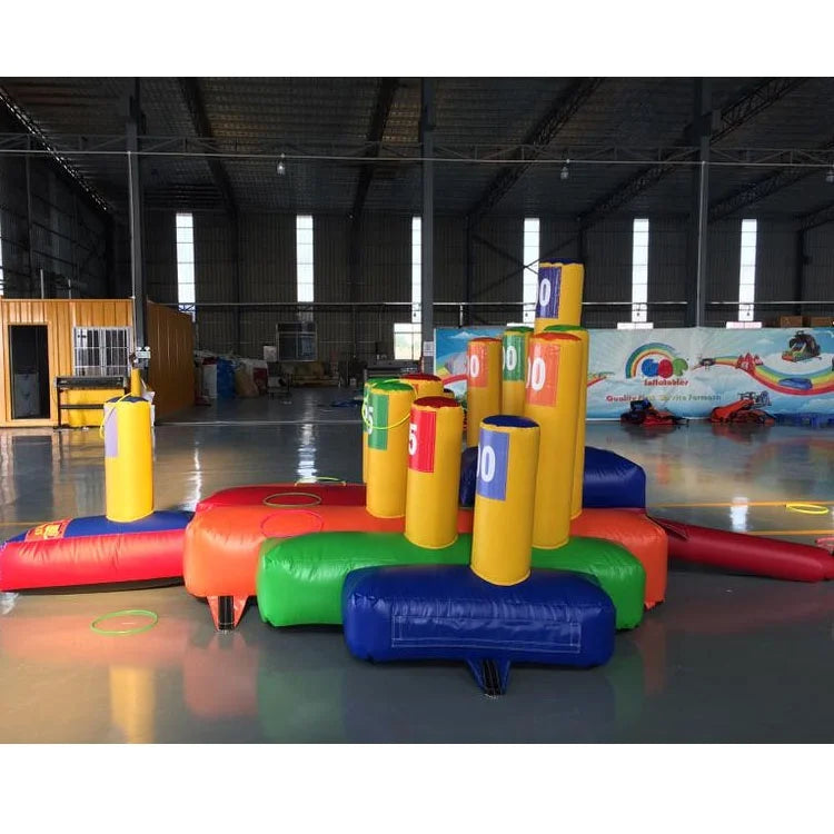 Interactive Inflatable Ring Toss Game Event