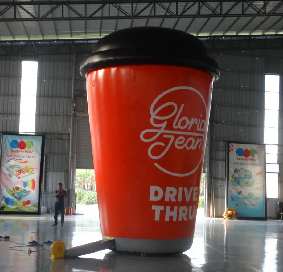 Giant Inflatable Milk Tea Cup Advertising