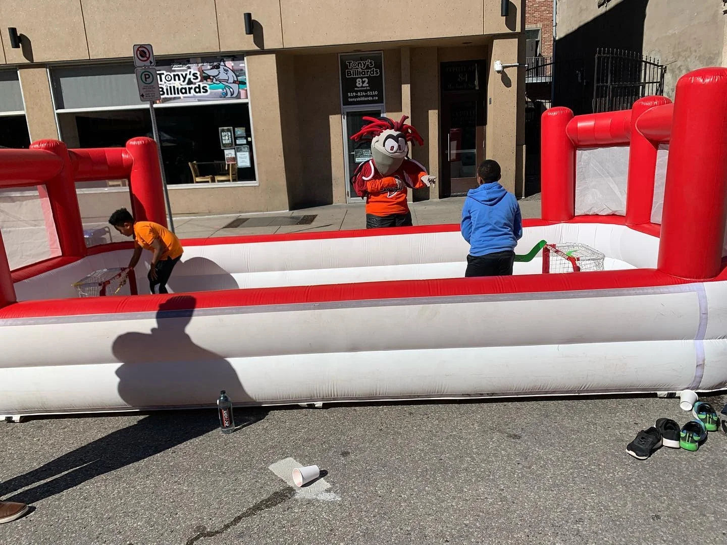 Inflatable Hockey Rink Customized Setup for Events